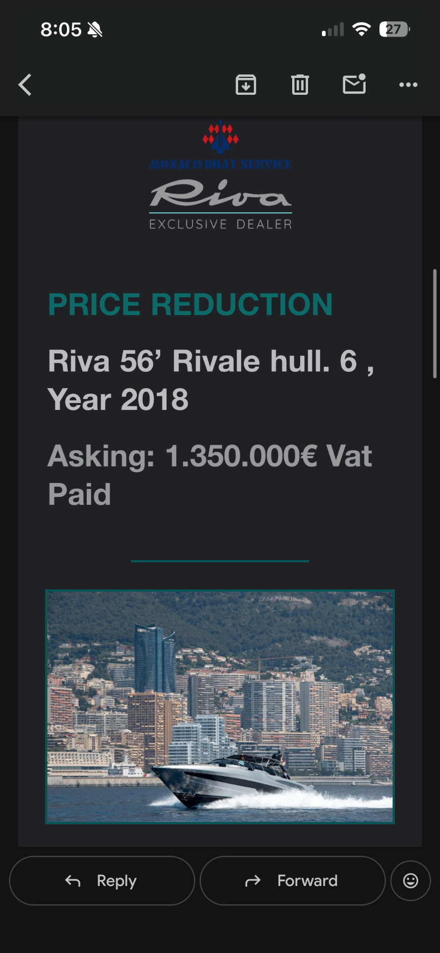 Riva 56' Rivale (Hull 6)